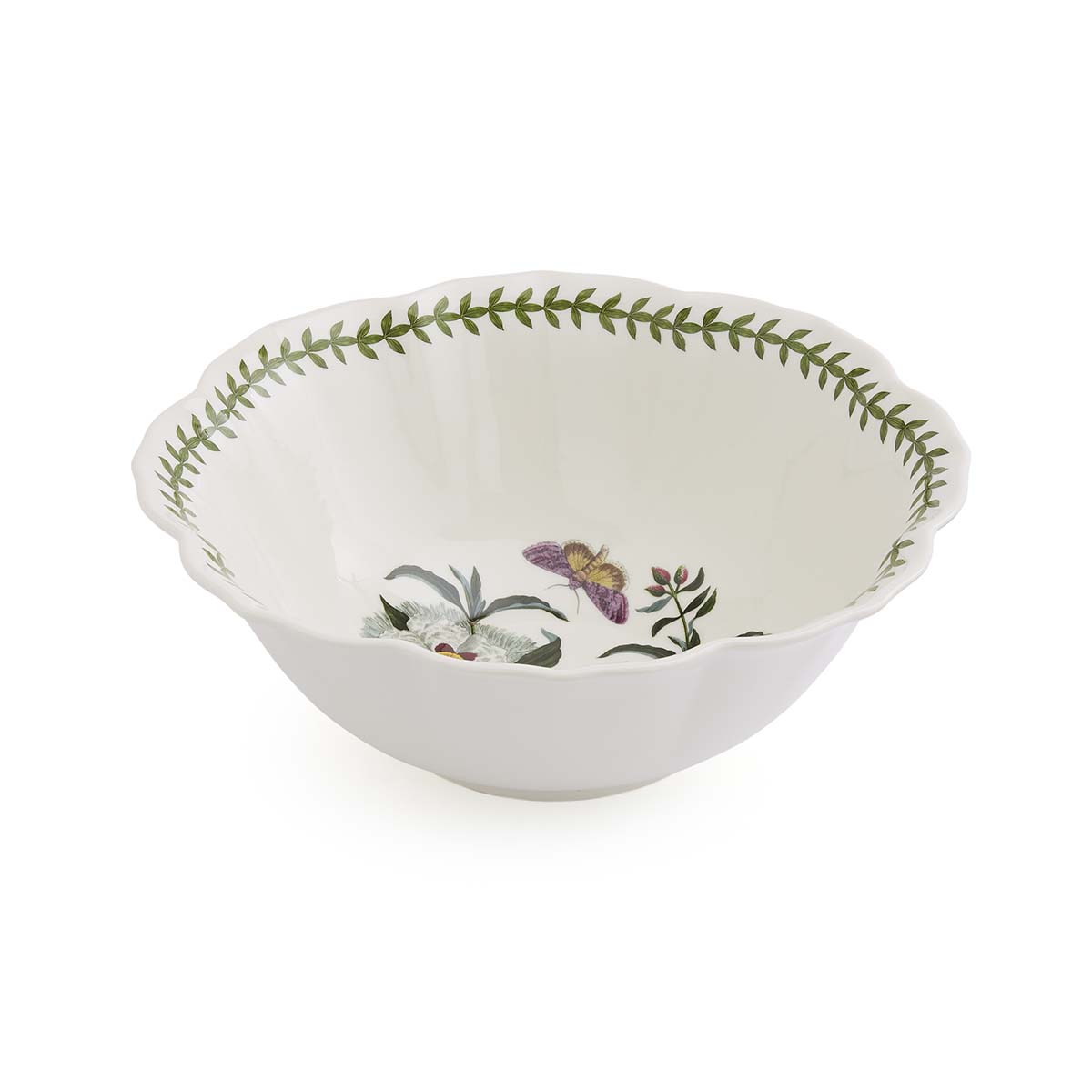 Botanic Garden  Lotus Blossom Salad Bowl, Spanish Gum image number null